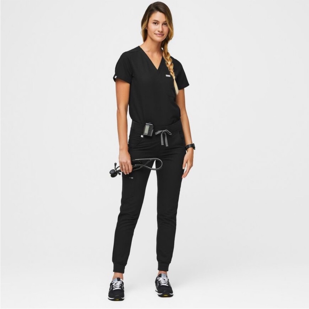 Figs Black Scrub pants bottoms
